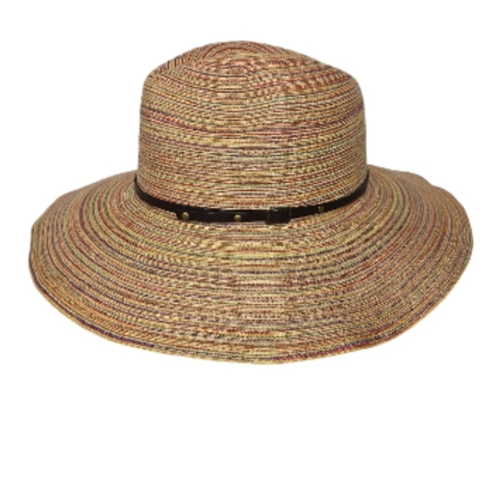 Peter Grimm Multi Stripe Wide Brim Sun Hat One Size